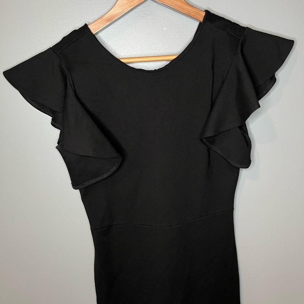 Amanda Uprichard Eclipse Ruffle Mini Dress - Picture 5 of 10